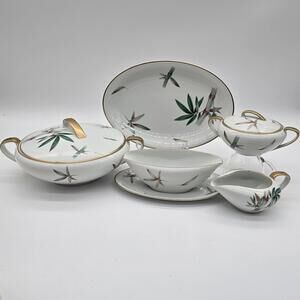 Noritake Canton 7 Piece Hostess Set Made In Japan 1950's